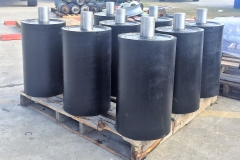 Straight idler rollers